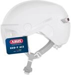 ABUS Stadthelm HUD-Y ACE - stylischer Fahrradhelm mit Visier und magnetischem,