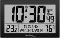 Technoline WS 8016 Funkwanduhr digital mit DCF Funkuhr | Temperatur &