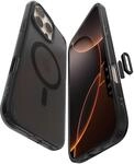 Spigen iPhone 16 Pro H&uuml;lle Ultra Hybrid T MagFit - Frost Black | Kompatibel mit