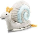 Steiff Snailly Schnecke 20 cm, Soft Cuddly Friends, Kuscheltier Schnecke, Flauschiges
