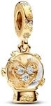 PANDORA Herz Schneeflocke Schneekugel Charm-Anh&auml;nger 762825C01 Anh&auml;nger