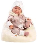 Llorens 1017406 Babypuppe Mimi, mit blauen Augen und weichem K&ouml;rper, Baby Puppe