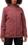 Jack Wolfskin Damen Rotwand 3in1 Jkt W, Red Ochre, S EU