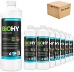 BiOHY Rohrreiniger (12 x 1 Liter) | EXTRA STARK | fl&uuml;ssiger Abflussreiniger |...