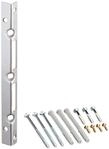 ABUS Winkelschlie&szlig;blech SSB400 f&uuml;r Haust&uuml;ren - 300x25x25 mm, Silber |...