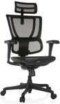 hjh OFFICE B&uuml;rostuhl ergonomisch ERGOHUMAN Slim ECO M GEN2 Originales Design,