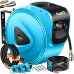 MASKO&reg; Automatik Druckluftschlauch Aufroller 30m &ndash; Schlauchtrommel mit 1/4"