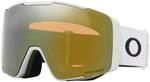 Oakley Line Miner Pro Schneebrille, mattwei&szlig;es Band mit Prizm Schneerosenglas,