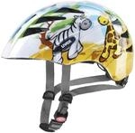 uvex Kid 1 Kinderfahrradhelm, Safari, 47-52 cm | inkl. LED-Licht - individuelle