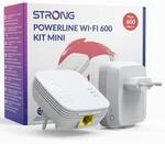 Strong - Powerline 600 Duo Set Mini - 2 Powerline-Adapter 600 Mbps -