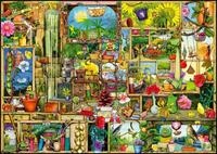 Ravensburger Puzzle Colin Thompson Grandioses Gartenregal - 1000 Teile | 1000 Teile