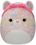 Squishmallows SQCR05426 - Michaela der Regenbogen Leopard 30 cm, offizielles Jazwares