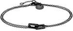 LIEBESKIND Armband LJ-1370-B-20 aus Edelstahl in schwarz
