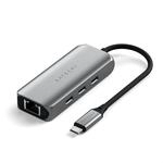 SATECHI 4-in-1 Hub USB-C mit 2,5Gbps Ethernet | 3x USB-C 3.2 Ports mit 10Gbps,