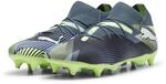 Puma Unisex Adults Future 7 Match MXSG Soccer Shoe, Gray Skies-Puma White-Fizzy