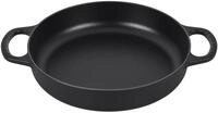 Le Creuset Signature Everyday Bratpfanne aus Gusseisen, Lakritze, 28 cm