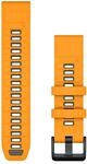 Garmin QuickFit, 22 mm SparkOrange/Graphit-Silikonband