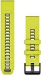 Garmin QuickFit, 20mm Black/Pebble Gray Silicone Band