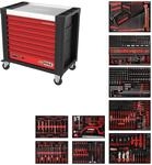 KS Tools 830.9706 PERFORMANCEplus XL-Werkstattwagen P30 mit 8 Schubladen,...