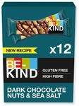 BE KIND Dark Chocolate Nuts & Sea Salt Nussriegel, 12er Pack (12x40g)