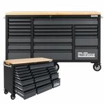 TRUTZHOLM Werkstattwagen Mobile Werkbank Deluxe XXL 20 Schubladen Werkzeugwagen...