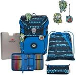 DerDieDas ErgoFlex Easy Exklusiv Superflash Schulranzenset 5-teilig Blue Robot