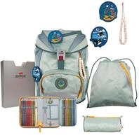 DerDieDas ErgoFlex Exklusiv Eco Schulranzenset 5-teilig Grey Planet