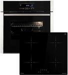 Autarkes Herdset: 60cm Einbaubackofen EB8016ED + 59cm Induktionskochfeld IH85900RL 