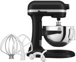 KitchenAid HEAVY DUTY - K&Uuml;CHENMASCHINE MIT SCH&Uuml;SSELHEBER 5,2 L - MATT SCHWARZ