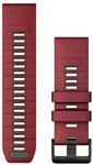 Garmin QuickFit, 26 mm Marsala/Graphit-Silikonband