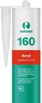 RAMSAUER 160 Acryl (Grau) - 310ml Kartusche, Dichtstoff f&uuml;r Fugen & Anschl&uuml;sse,
