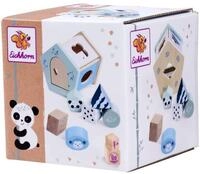 Eichhorn 100003819 - Steckbox Panda mit 6 verschiedenen Steckbausteinen,...