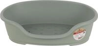 Flamingo Hundebett Tuck &ndash; Oval Gr&uuml;n | Gr&ouml;&szlig;e L (81 &times; 51 &times; 24 cm) | Praktisch,