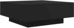 vidaXL Couchtisch Schwarz 80x80x31 cm Holzwerkstoff