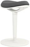 HOMCOM Sitzhocker, ergonomischer B&uuml;rohocker, 56,5-71,5 cm h&ouml;henverstellbar