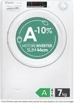 Candy Smart Pro Inverter Waschmaschine Slim 7 kg, freistehend, Frontlader, Klasse