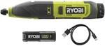 RYOBI 4 V USB-LITHIUM Akku-Schnitzer RPC4-120G, inkl. 1 x 4 V 2,0 Ah Akku und...