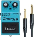 Boss CE-2W Waza Craft Stereo Chorus Effektger&auml;t Pedal + keepdrum Klinkenkabel