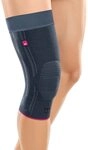 medi Genumedi Kniebandage | Extraweit | Gr&ouml;&szlig;e: 5 | Mit Haftband | Farbe: Silber 