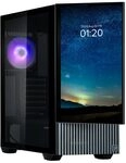 Zalman Z10 DS Mid Tower PC-Geh&auml;use mit Display 15,6 Zoll (39,6 cm) (schwarz)