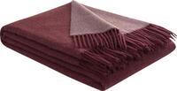 biederlack Plaid Schurwolle/Kaschmir Bordeaux-Parfait Gr&ouml;&szlig;e 130x170 cm
