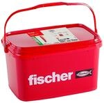 fischer DuoPower 6 x 30, praktischer Eimer mit 3.200 Universald&uuml;beln,