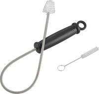R&Ouml;SLE Wartungs-Set f&uuml;r Gasbrenner, 3-teilig mit Nylonb&uuml;rste, Edelstahl