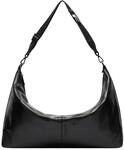 LIEBESKIND BERLIN Leder Schultertasche Paris 4 Lamb SF Verna Hobo Bag Black schwarz