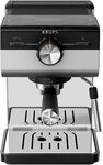 Krups Authentic+ XP384E10-1450W Espressomaschine, 15 bar, silberfarben