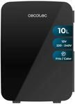 Cecotec Mini-K&uuml;hlschrank mit 10 l, Bolero MiniCooling Bahamas Black, 12V-220V,