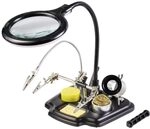 Toolcraft TO-7580322 LED-Lupenleuchte mit 3. Hand Vergr&ouml;&szlig;erungsfaktor=1.75 x,...