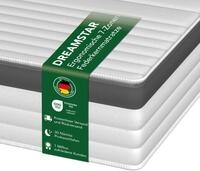 DREAMSTAR Gold Taschenfederkernmatratze 140 x 200 cm H2 | Ergonomische 7-Zonen
