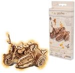 UGEARS Hagrid's Flying Motorbike&trade; 3D-Puzzle &ndash; Modellbausatz aus Holz f&uuml;r