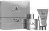 Gisada Titanium Herren-Duftset, Eau de Parfum 50 ml, Duschgel 100 ml
